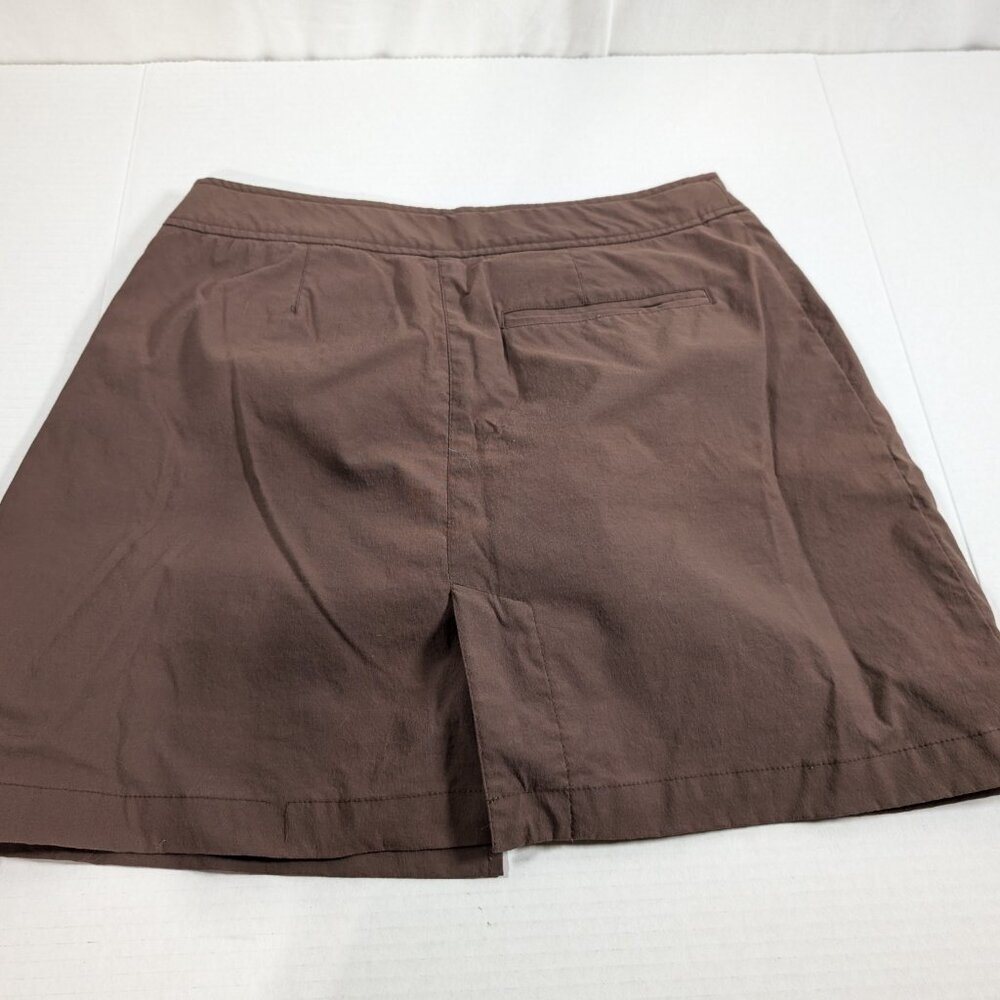 Athleta Brown size 4 skort Stretch material activewear - Picture 6 of 7